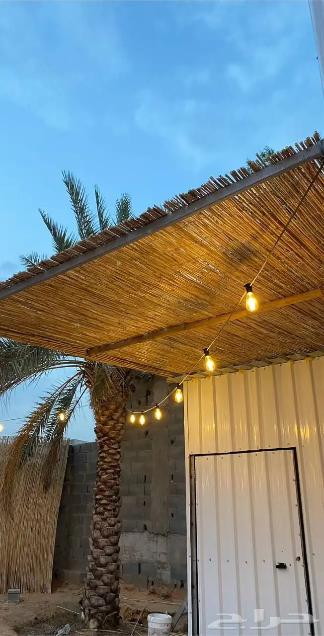 ساتر خيزران طبيعي   ديكور خارجي للحدائق استراحة مزرعة 27