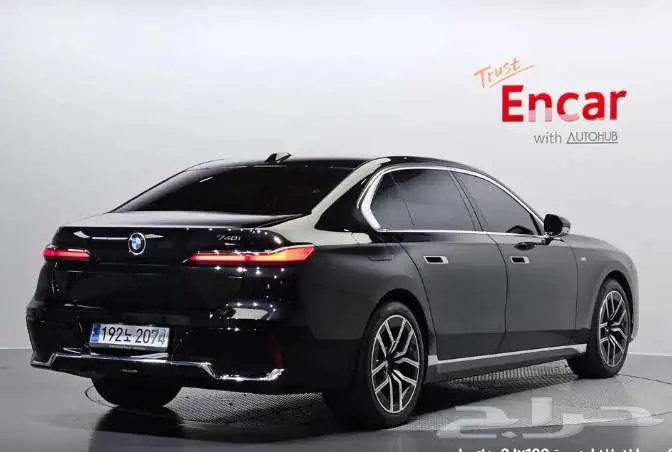 BMW 740i موديل 2023 الميموني للاستيراد بكوريا 2