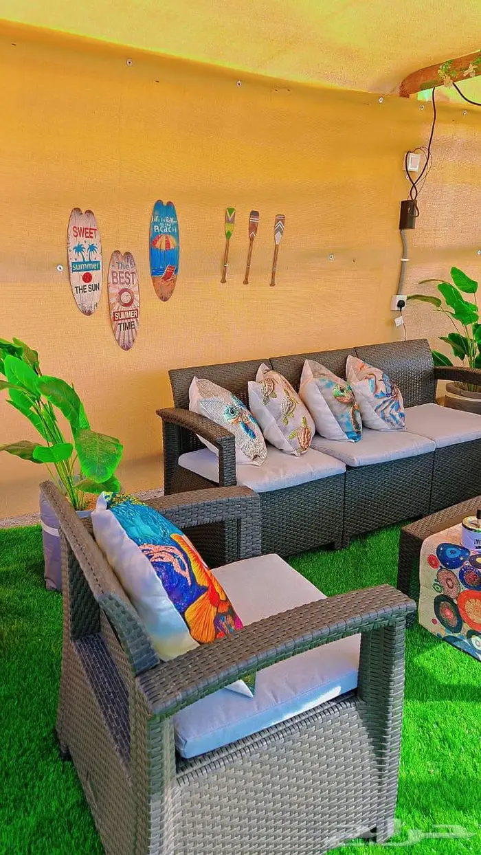 كرفان 5نجوم مخيم على شاطئ البحر 2