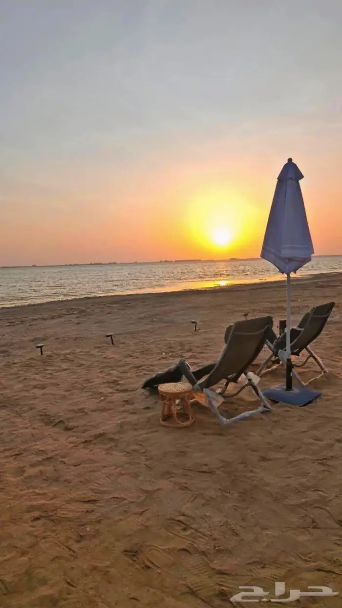 كرفان 5نجوم مخيم على شاطئ البحر 0