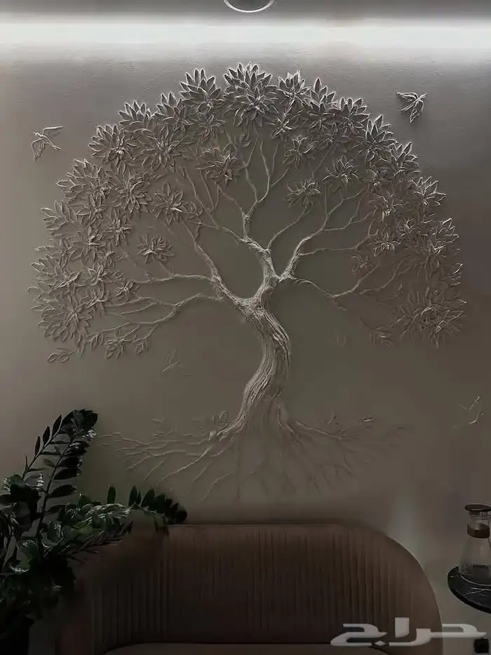 رسم وتنفيذ لوحات برزه بشكل ديكوري 1