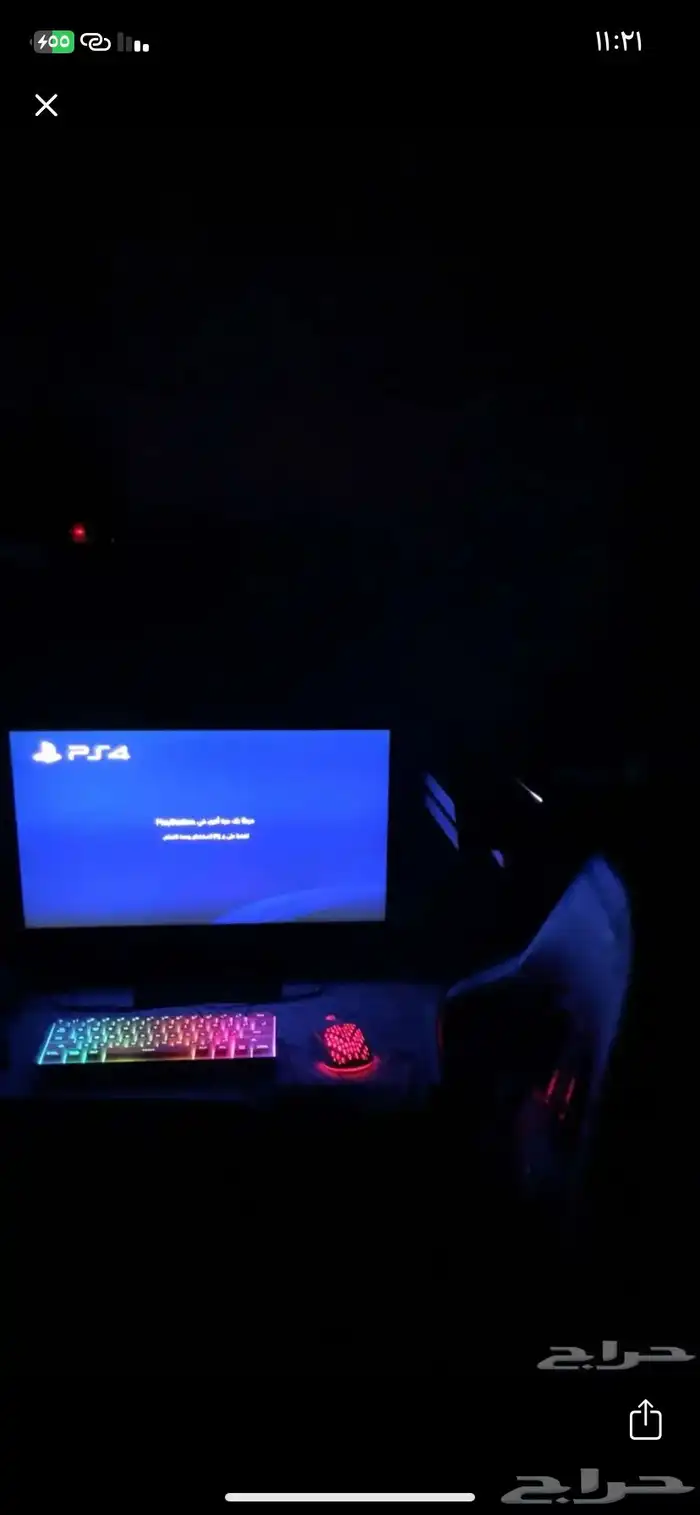 سوني فور مع شاشتة ويدته 0