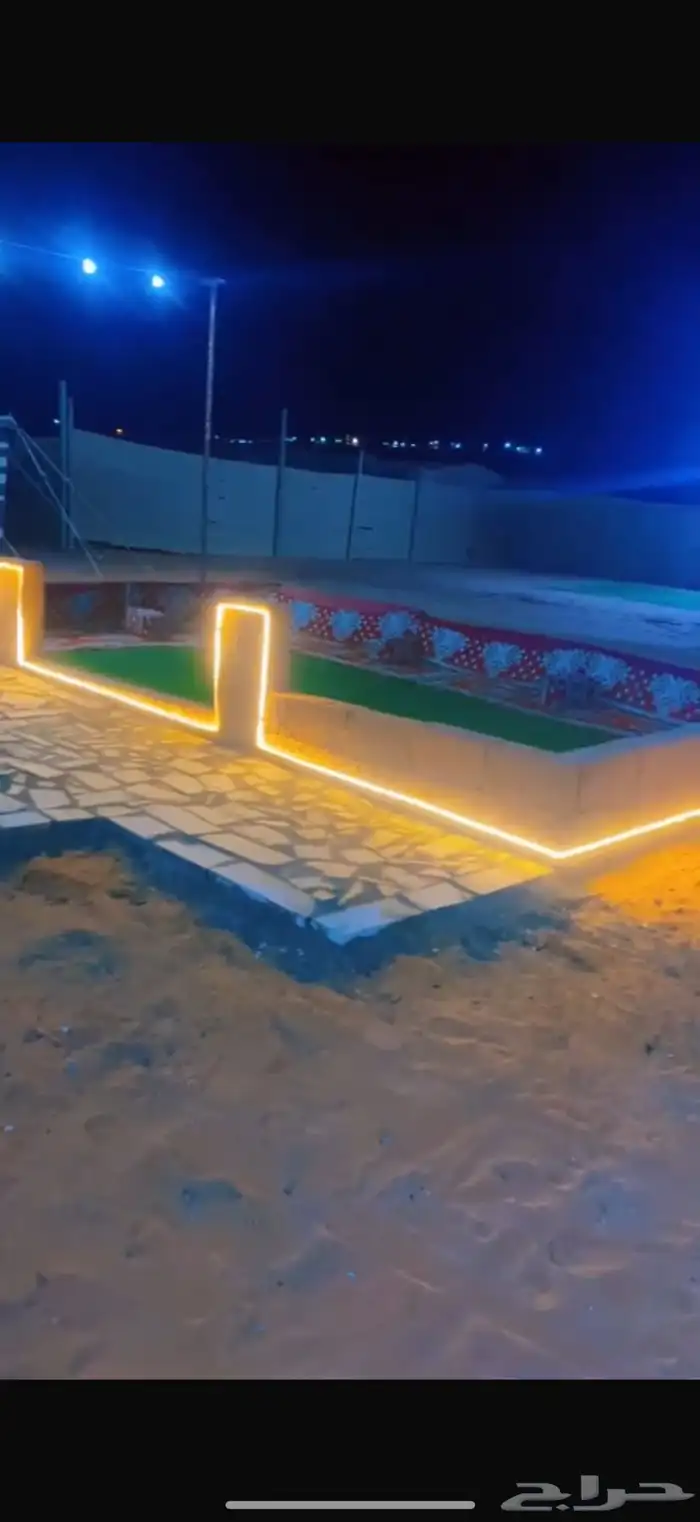 مخيم للبيع ثلاثه اقسام 3