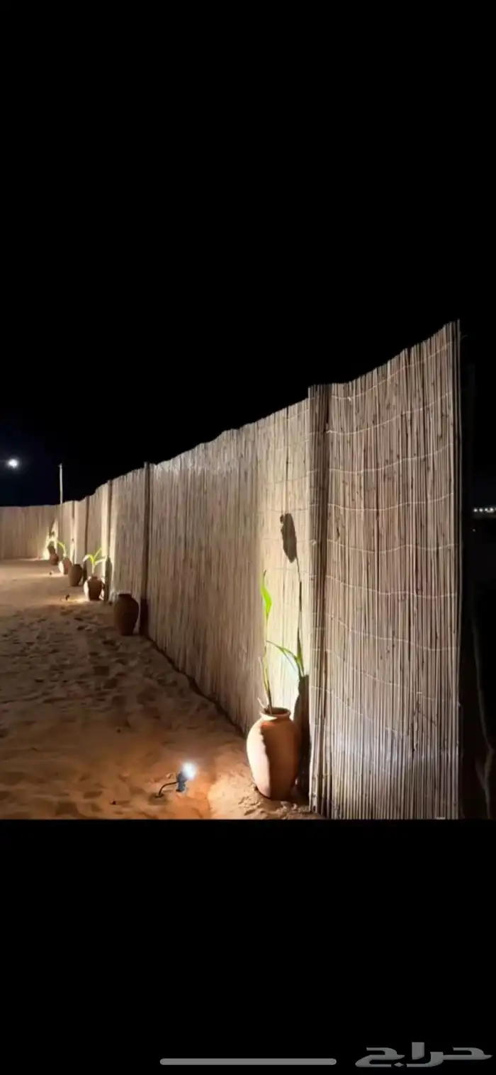 ساتر خيزران طبيعي   ديكور خارجي للحدائق استراحة مزرعة 5