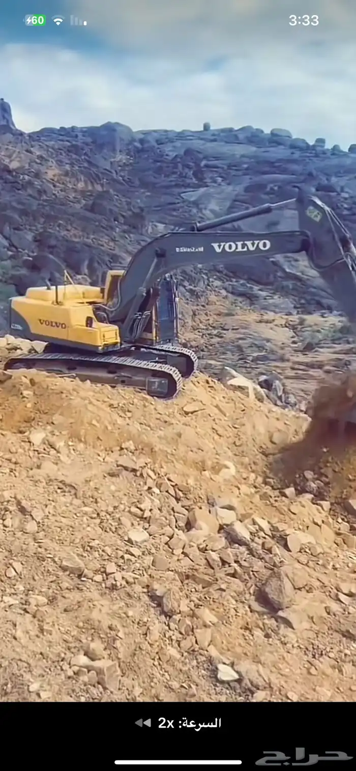 ايجار بوكلينات يومي شهري قطوعه 2