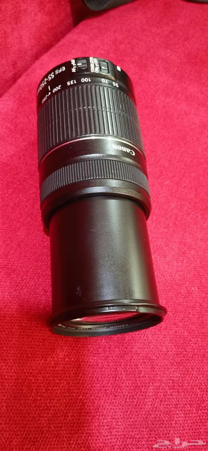 Canon 700d touch screen with 2 lens 2