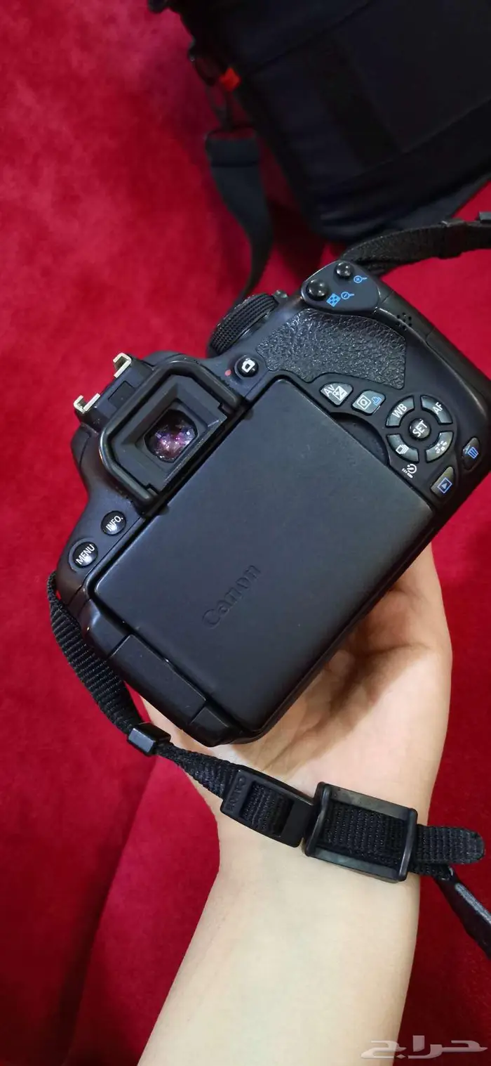 Canon 700d touch screen with 2 lens 6