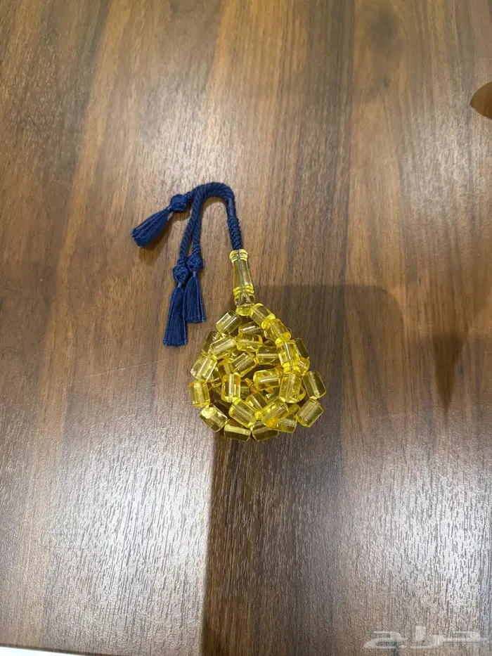 سبحة كهرمان شفاف 2