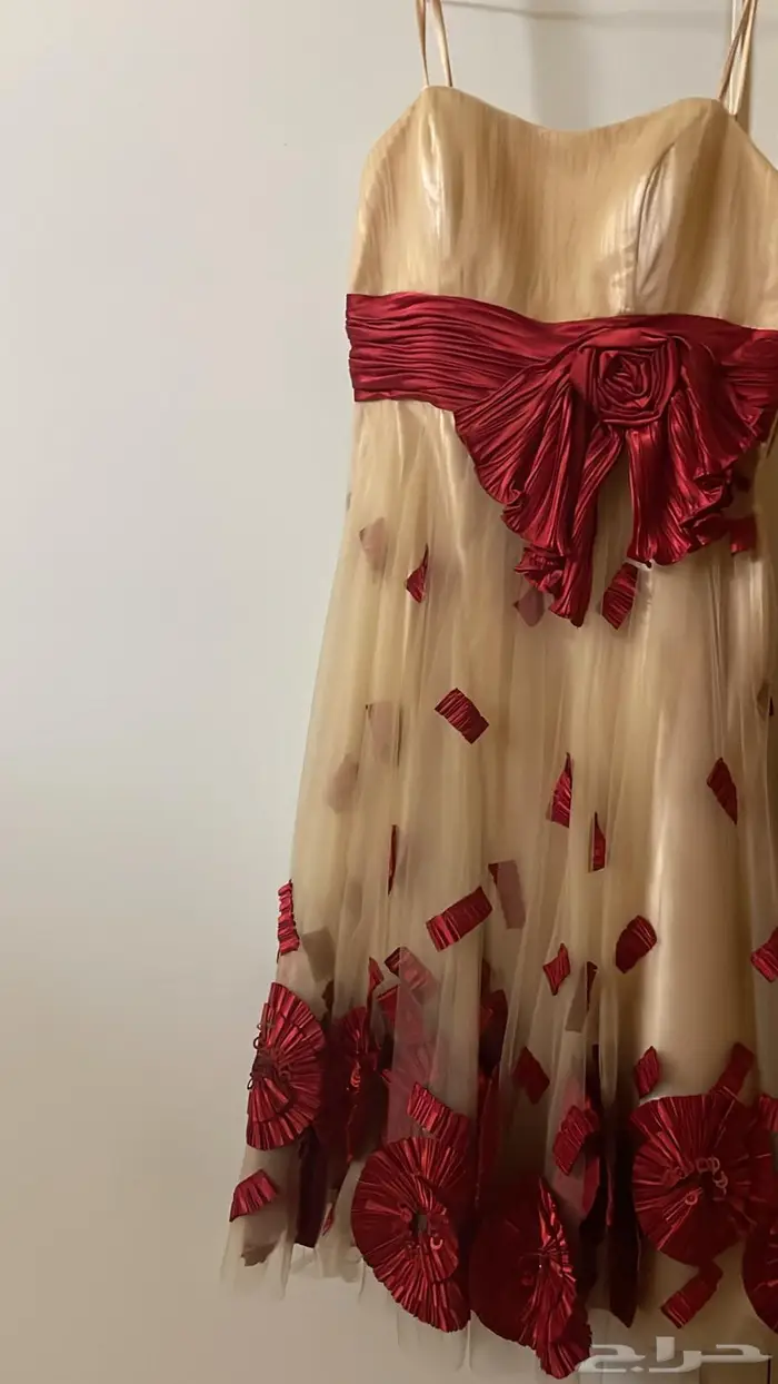 فستان انيق للبيع استخدام مره وحده 0