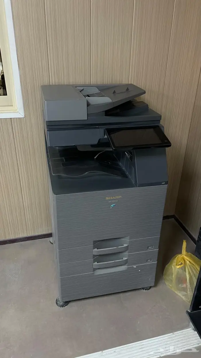 طابعة شارب للبيع   فيها عطل بسيط فقط يتم تصليحها وتستخدم 0