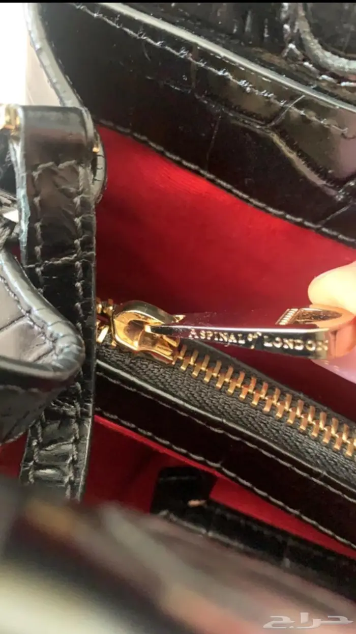 شنطة سوداء ماركة Aspinal of London للبيع بسعر 2800 7