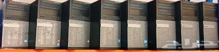 كمبيوتر مكتبي ديل i7 رام 16 جيجا هادسك 256 جيجا SSD 1