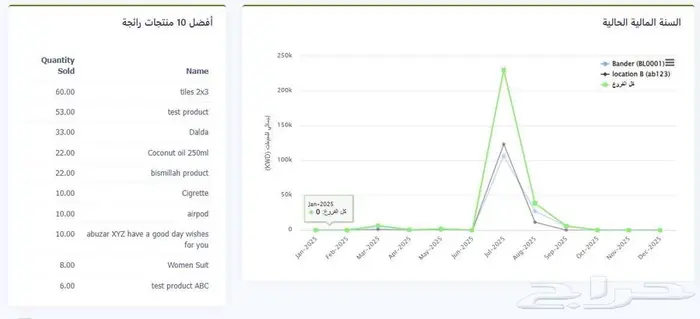 نظام نقاط بيع وإدارة مخزون لمتاجر التجزئة والفروع في حائل 6