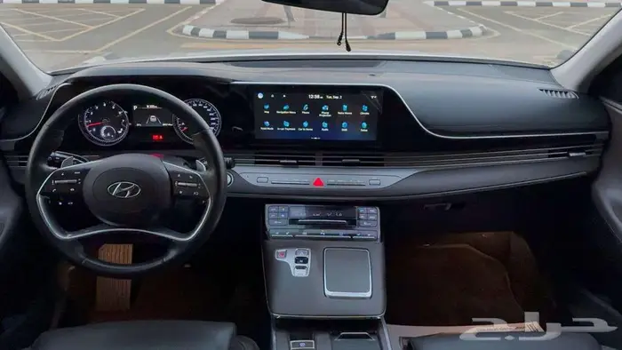 هيونداي ازيرا 2021 بطاقة جمركية نظيفة جدا بوضع الوكالة 10