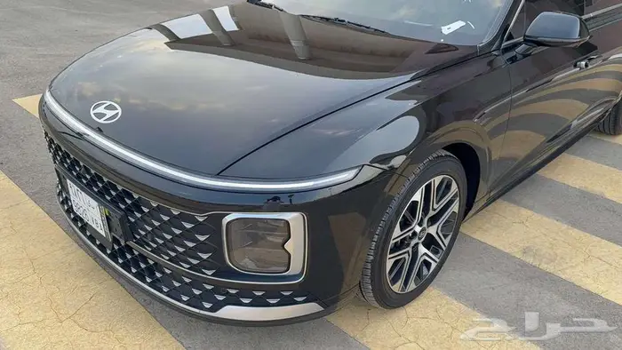 هيونداي ازيرا 2023 نظيفة جدا 6 سلندر بطاقة جمركية 2
