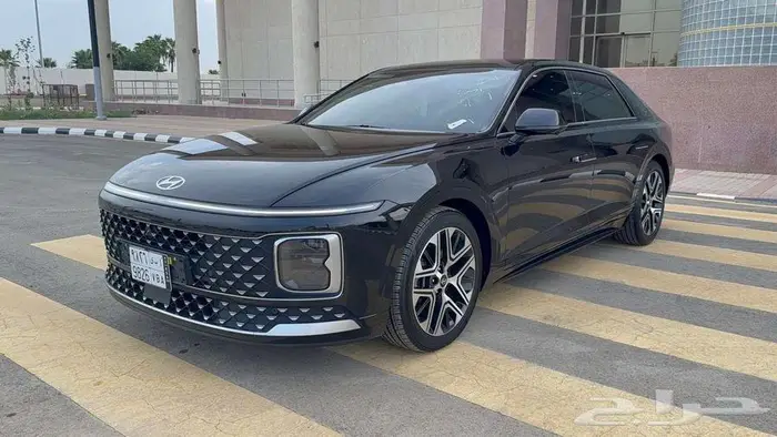 هيونداي ازيرا 2023 نظيفة جدا 6 سلندر بطاقة جمركية 1
