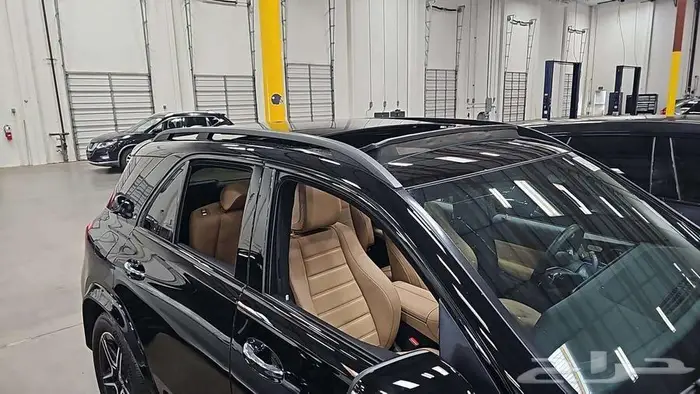 مرسيدس GLE 350 2024 اللون اسود الداخليه جملي جدا جميله 6
