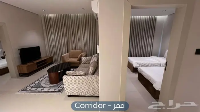 شقة مؤثثة للإيجار حي التعاون 9