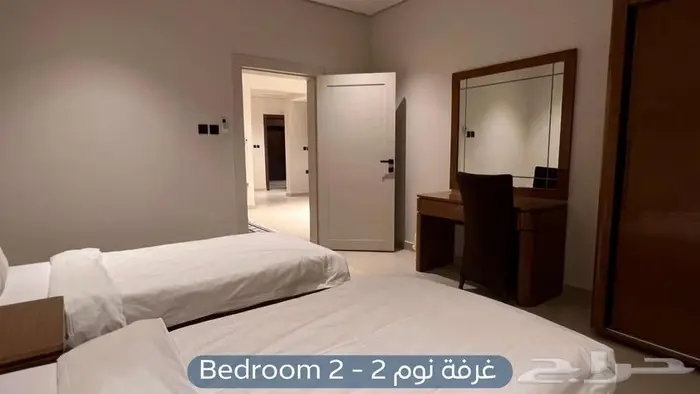 شقة مؤثثة للإيجار حي التعاون 15