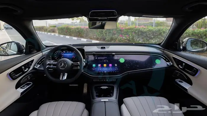 مرسيدس بنز E300 خليجي 2025 اصفار مع ضمان الوكيل 9