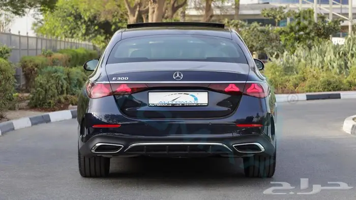 مرسيدس بنز E300 خليجي 2025 اصفار مع ضمان الوكيل 6