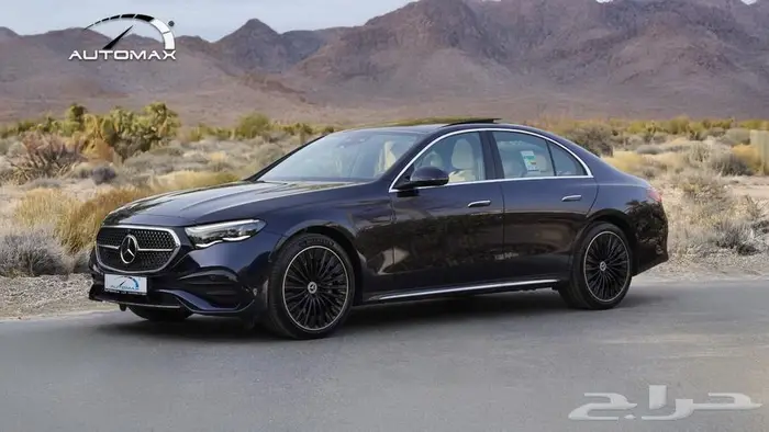 مرسيدس بنز E300 خليجي 2025 اصفار مع ضمان الوكيل 0