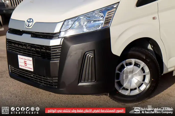تويوتا هايس بضاعة سقف عالي بنزين 2025 7
