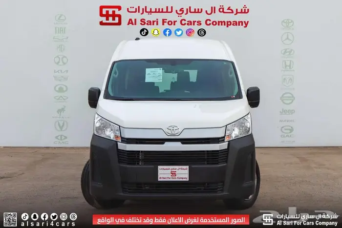 تويوتا هايس ركاب بنزين 2024 11