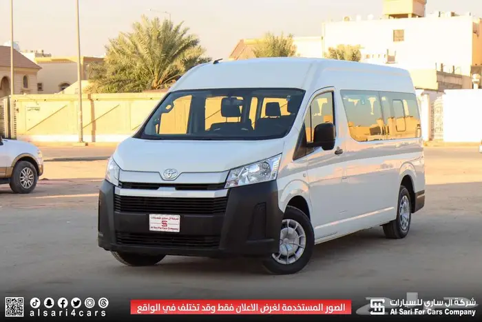تويوتا هايس ديزل ركاب جير عادي 2023 اقساط بنوك وشركات 16