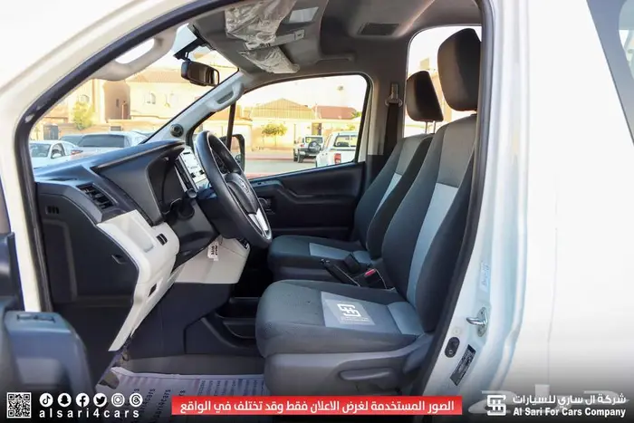 تويوتا هايس ديزل ركاب جير عادي 2023 اقساط بنوك وشركات 8