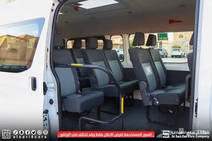 تويوتا هايس ديزل ركاب جير عادي 2023 اقساط بنوك وشركات 7