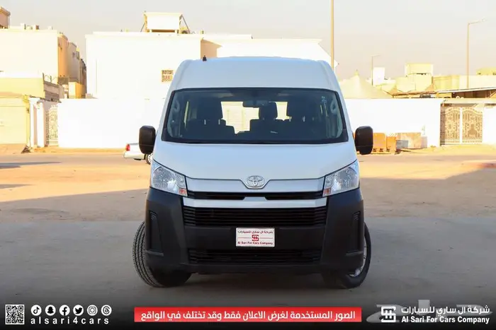 تويوتا هايس ديزل ركاب جير عادي 2023 اقساط بنوك وشركات 3