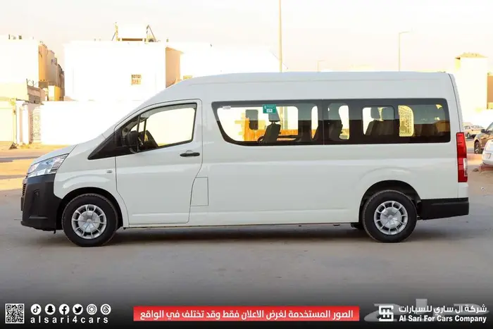 تويوتا هايس ديزل ركاب جير عادي 2023 اقساط بنوك وشركات 15