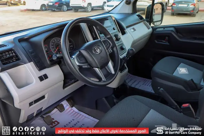 تويوتا هايس ديزل ركاب جير عادي 2023 اقساط بنوك وشركات 18