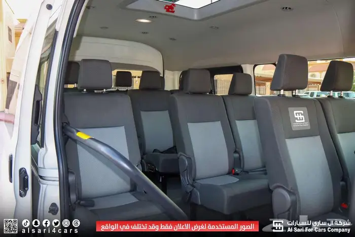 تويوتا هايس ديزل ركاب جير عادي 2023 اقساط بنوك وشركات 5