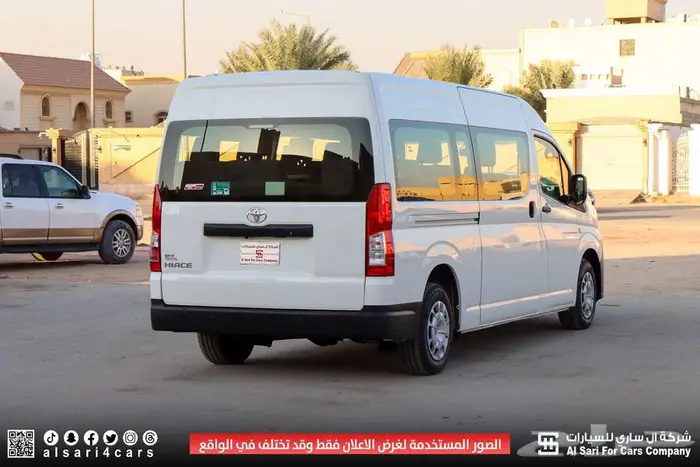 تويوتا هايس ديزل ركاب جير عادي 2023 اقساط بنوك وشركات 2