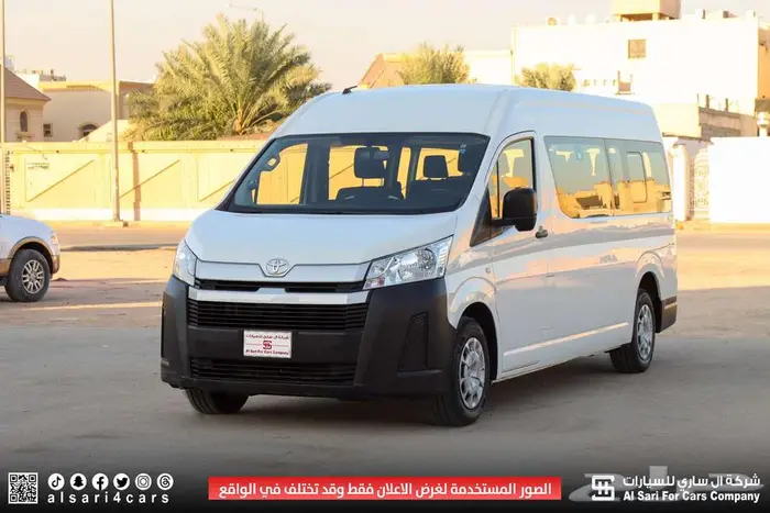 تويوتا هايس ديزل ركاب جير عادي 2023 اقساط بنوك وشركات 0