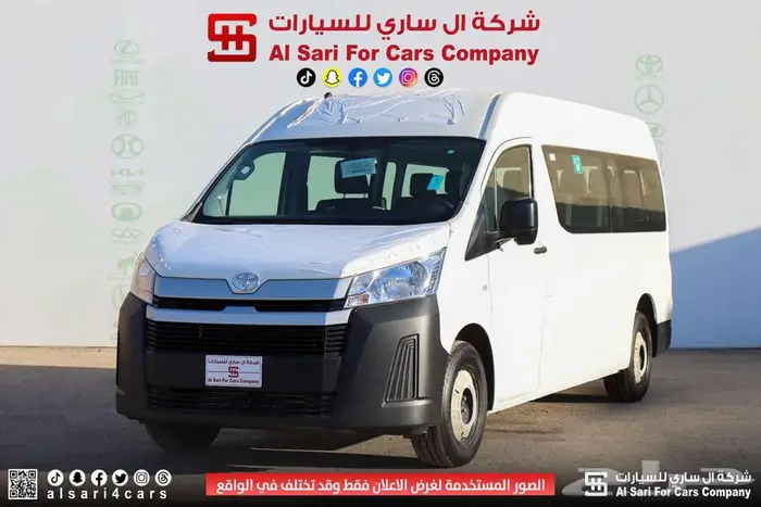 تويوتا هايس ديزل ركاب جير أوتوماتيك 2025 اقساط بنوك وشركات 5