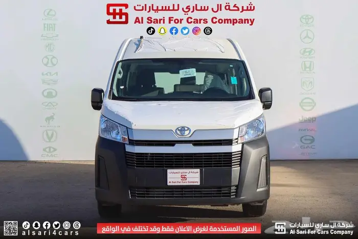 تويوتا هايس ديزل ركاب جير أوتوماتيك 2025 اقساط بنوك وشركات 0
