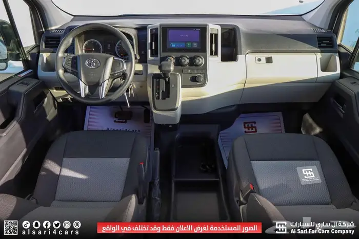 تويوتا هايس ديزل ركاب جير أوتوماتيك 2025 اقساط بنوك وشركات 13