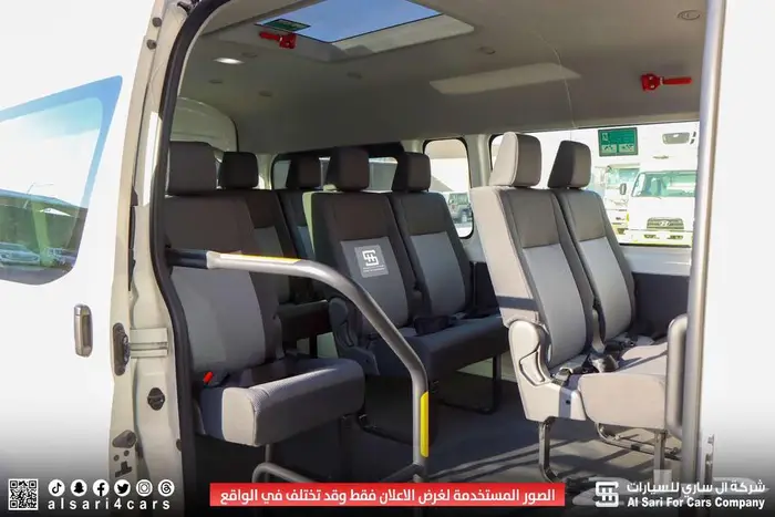تويوتا هايس ديزل ركاب جير أوتوماتيك 2025 اقساط بنوك وشركات 9
