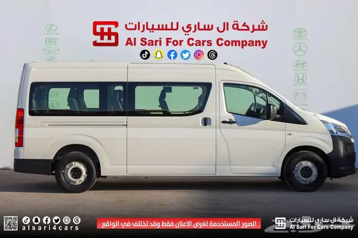تويوتا هايس ديزل ركاب جير أوتوماتيك 2025 اقساط بنوك وشركات 10