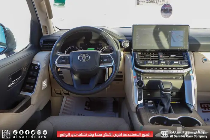 تويوتا لاند كروزر VXR 2023 اقساط بنوك وشركات 16