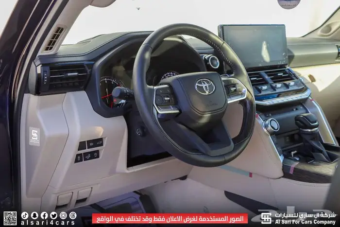 تويوتا لاند كروزر VXR 2023 اقساط بنوك وشركات 3