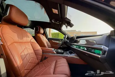 BMW 735i M KIT 2023 اسود خليجي تحت الضمان index