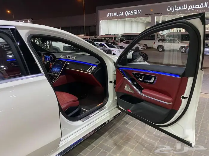 مرسيدس اس 500 موديل 2021 ابيض ماشيه 131000كم 13