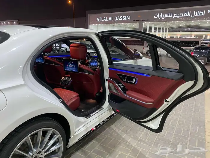 مرسيدس اس 500 موديل 2021 ابيض ماشيه 131000كم 14