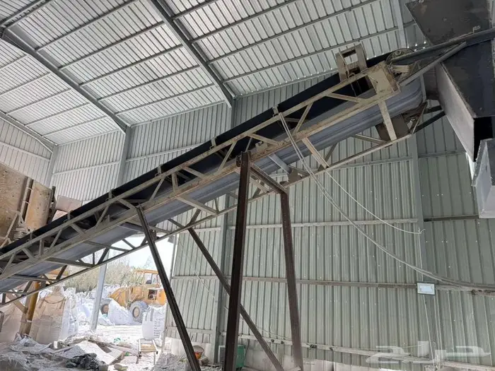 للبيع مصنع لفرز وتعبئة الرمل السيليكا بطريق الخرج 2