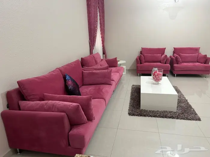 طقم كنب نظيف جدا من سيتي دبليو CityW 1