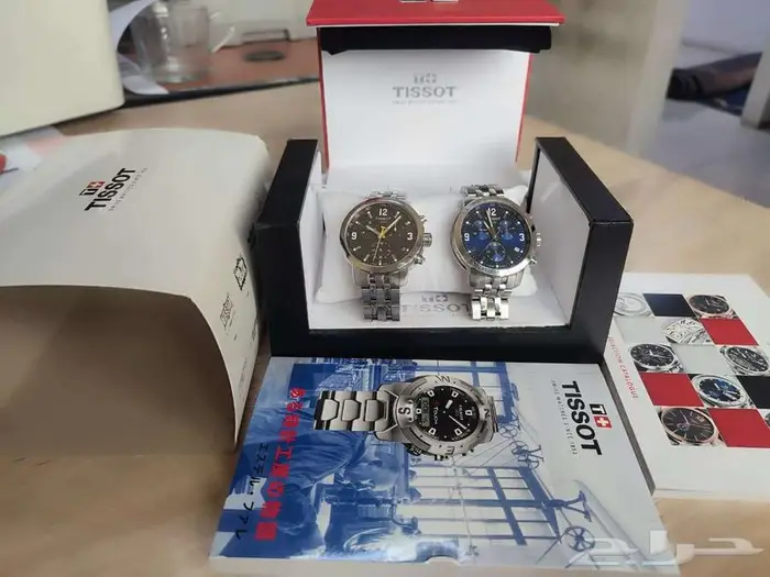 ساعتين تيسوت TISSOT رجالي سوسري اصلي 26